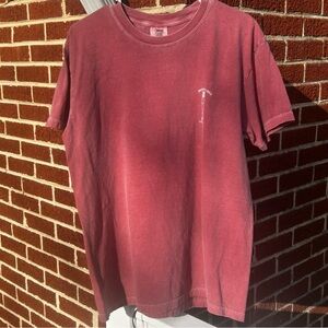 Coral Bay Men's Faded Red Short Sleeve Tee